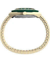 Timex Women's Analog Gold-Tone Stainless Steel Watch