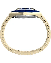 Timex Women's Analog Gold-Tone Stainless Steel Watch, 36mm