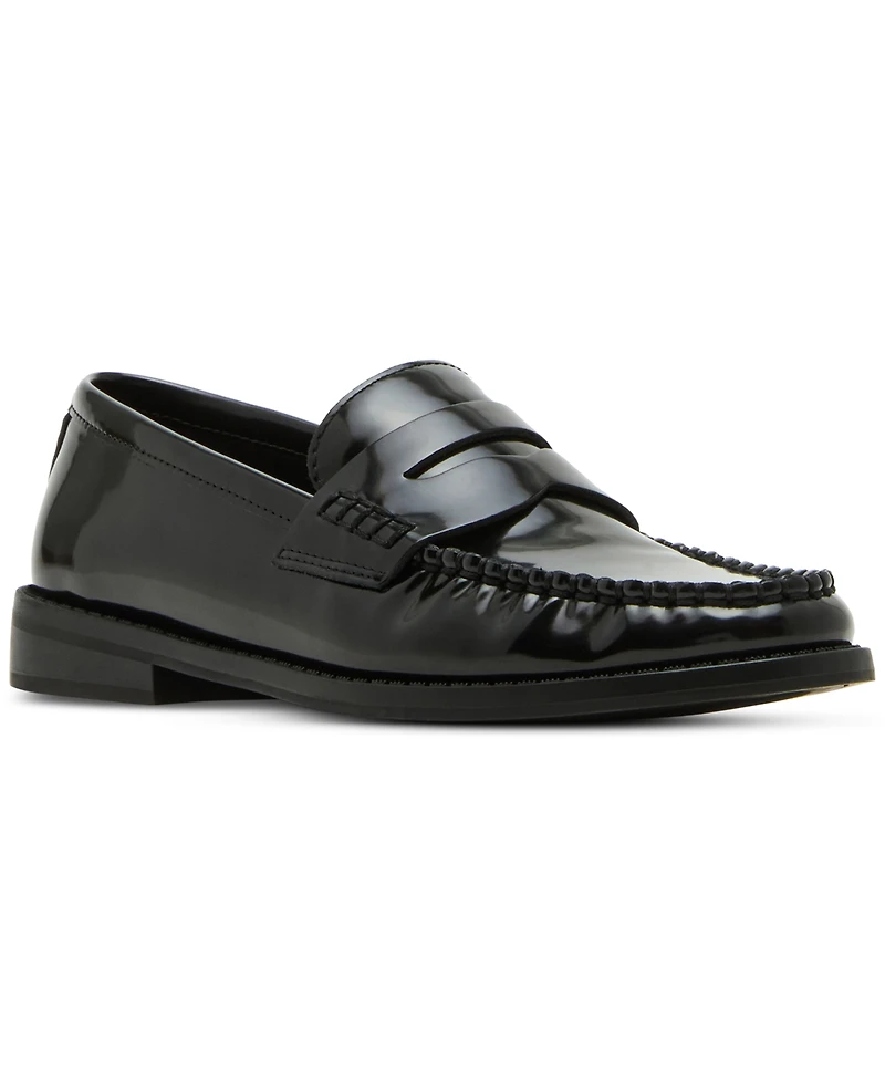 Madden Girl Prep Moc-Toe Tailored Loafer Flats