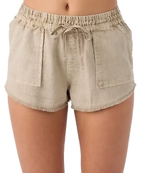 O'Neill Juniors' Sevie Cotton Twill Pull-On Shorts