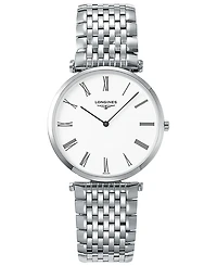 Longines Men's Swiss La Grande Classique De Longines Stainless Steel Bracelet Watch 36mm L47554116