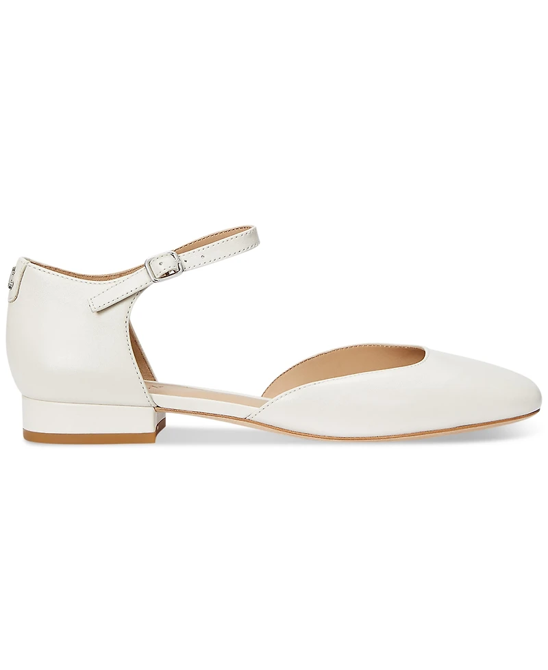 Lauren Ralph Women's Emellie Mary Jane Flats