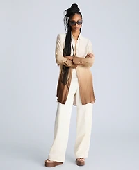 Kenneth Cole Women's Oversized Ombre Tunic Shirt