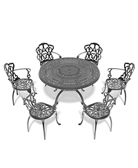 Streamdale Aluminum Patio Set, Random Cushions