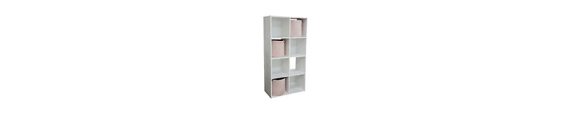 Cube Storage Bookcase – Tall 8-Compartment Organizer