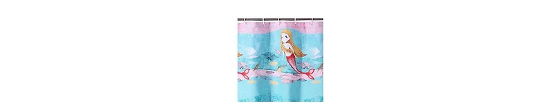 Shower Curtain – Whimsical Mermaid Print for Bathroom Decor