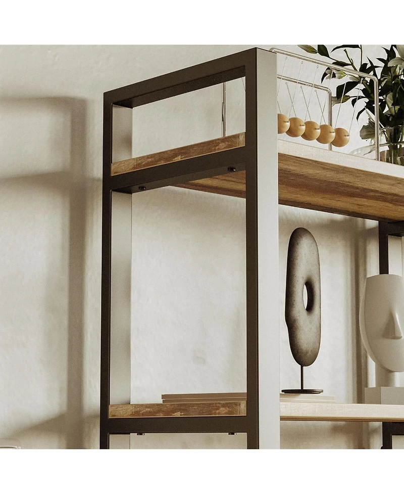 Bookshelf 5-Tier Ladder Shelf 110 lbs