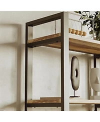 Bookshelf 5-Tier Ladder Shelf 110 lbs
