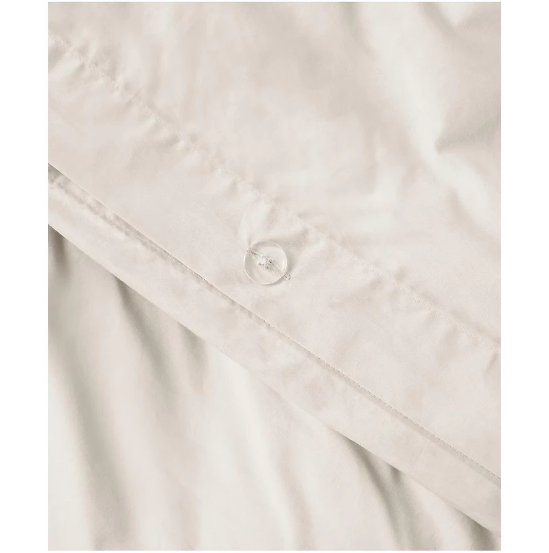 Organic Cotton Room Service Sateen Duvet Cover - Full/Queen