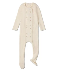MeMoi Baby Boys Sweater Rib Footie
