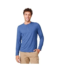 Free Country Men's Henley Long Sleeve Shirt