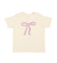 Sweet Wink Big Girls Coquette Bow Patch Short Sleeve T-Shirt