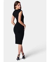 Bebe Women's Applique Pencil Dress