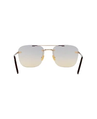Saint Laurent Unisex Rimless Sunglasses, YS000324