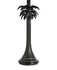 StyleCraft Home Collection 26" French Verdi Woven Rattan Shade Table Lamp