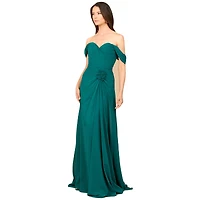 Lara Women's Off Shoulder Chiffon Dress