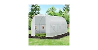 Outdoor Greenhouse - Durable Plant Shelter with Pe Cover for Year-Round Growing