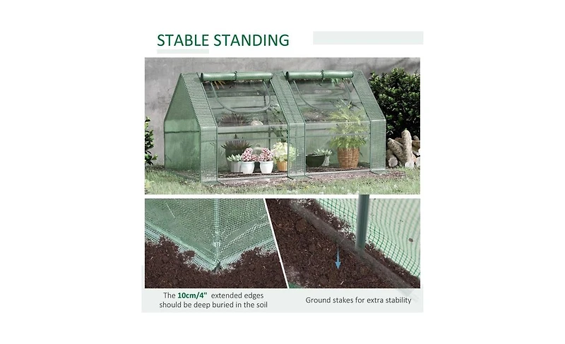 Outdoor Greenhouse – Sturdy Plant Shelter for Year-Round Growth and Protection