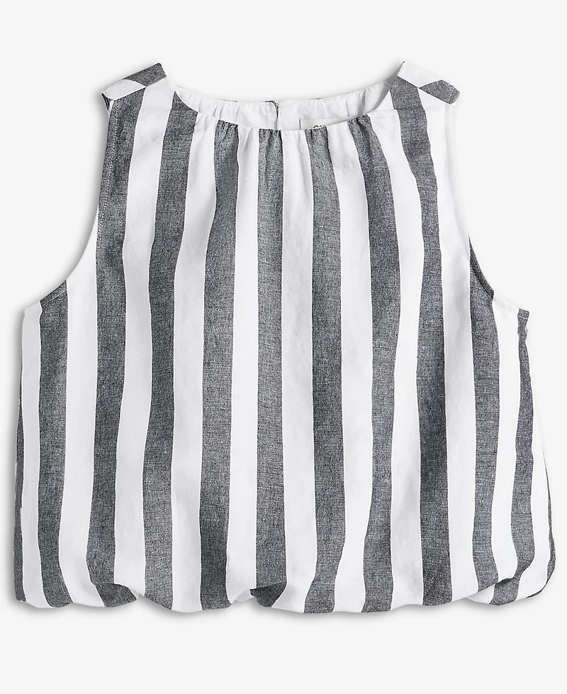 On 34th Women's Cropped Bubble-Hem Tank, Exclusively at Macy's