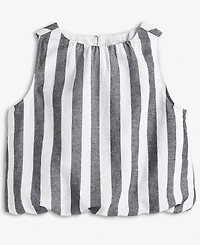 On 34th Women's Cropped Bubble-Hem Tank, Exclusively at Macy's