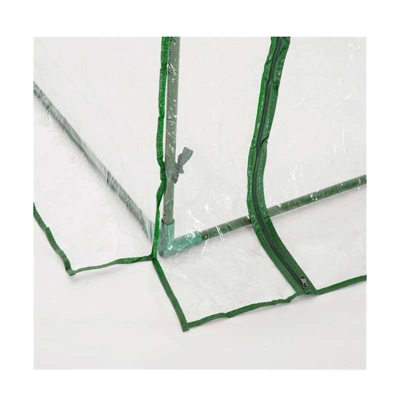 Mini Greenhouse with Pvc Cover, Ideal for Protecting Plants and Seedlings Indoors and Outdoors