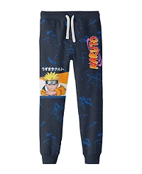 Naruto Boys Sasuke Vs. Oversized Graphic Youth Sweatshirt and Joggers 2-Piece Set
