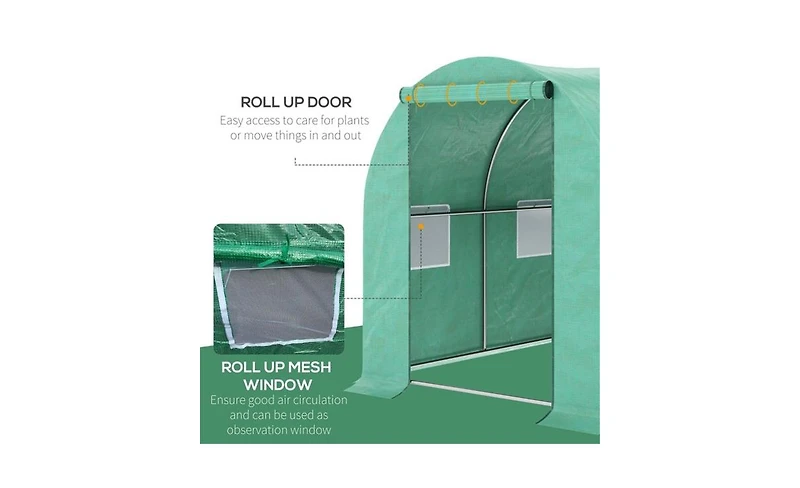 Outdoor Greenhouse – Ideal for Plant Growth and Garden Protection