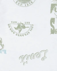 Levi's Big Boys Heritage All-Over Print T-Shirt