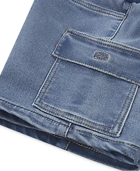Levi's Toddler Boys Sailing Shirt and Denim Cargo Shorts Set