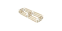 2 ft x 8 ft Cedar Wood Raised Garden Bed