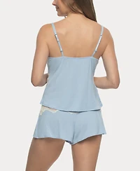 Jezebel Women's Myrna Modal Lace Cami Shorts Set