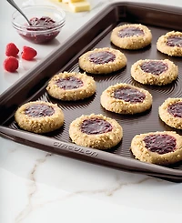 Circulon Symmetry Nonstick Chocolate Brown 11" x 17" Cookie Pan