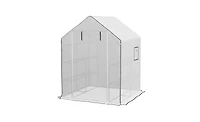 Walk-In Greenhouse for Gardening – Spacious Outdoor Plant Growing and Storage Solution