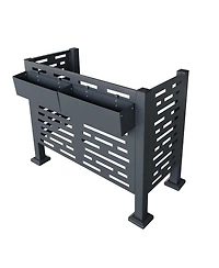 Streamdale 4ftx2ft Ac Fence Cover, 3 Panels