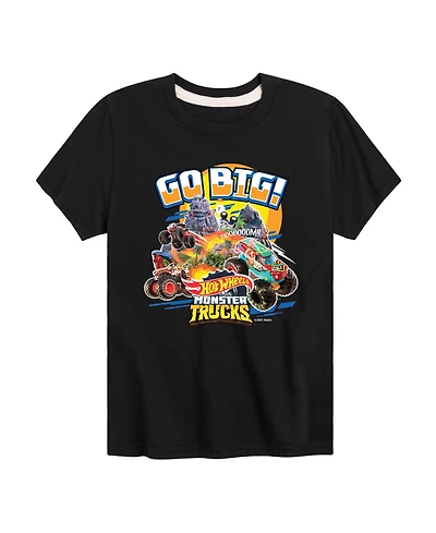 Hot Wheels Toddler Boys Go Big Graphic T-Shirt