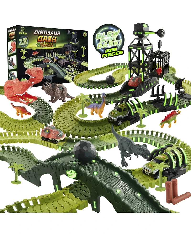 Usa Toyz Dinosaur Track Stem Set Toy