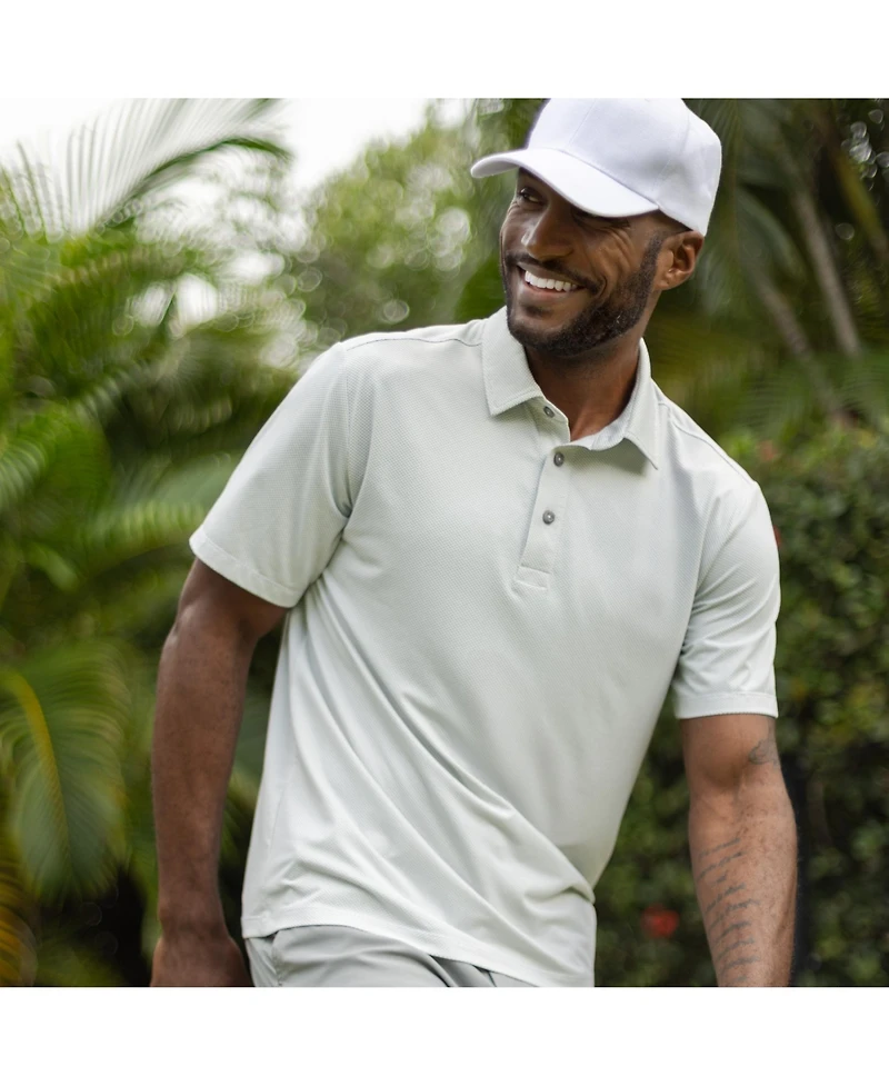 Free Country Men's Tech Pique Polo Shirt