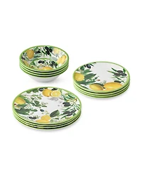 Certified International Limone Melamine 12-Pc. Dinnerware Set, Service For 4