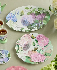 Certified International Garden Path Melamine Platters, Set of 2