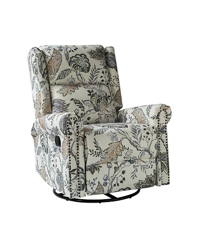 Helmut 360° manual rotation gliding recliner