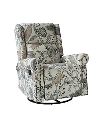 Helmut 360° manual rotation gliding recliner