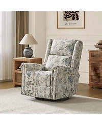 Helmut 360° manual rotation gliding recliner