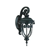 Dark Brown Hanging Goblet Wall Light