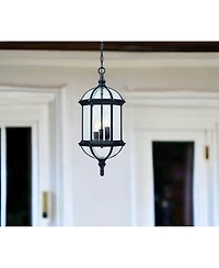Three-Light Eastern Lantern Hanging Light – Elegant Pendant for Any Space