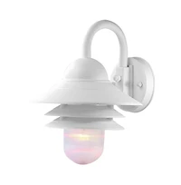 Outdoor Wall Light with Three-Tier Lamp Shade – Stylish Lighting for Exterior Spaces