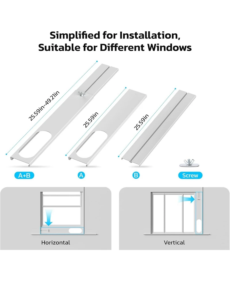 Cowsar 10000 Btu Portable Air Conditioners, Fan Cool,Dehumidification,Remote for Bedroom/Dorms