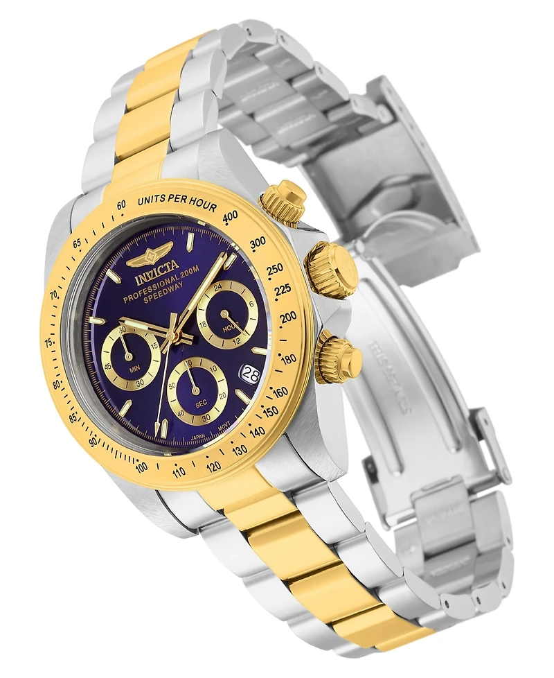 Invicta Men's 3644 Speedway Quartz Chronograph Blue Dial Watch