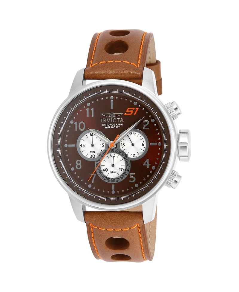 Invicta Men's 16015 S1 Rally Quartz Multifunction Brown Dial Watch