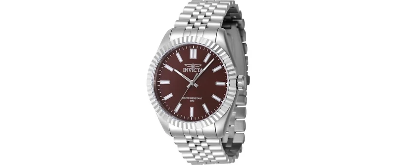 Invicta Men's 47482 Specialty Quartz 3 Hand Copper Dial Watch
