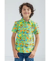 SpongeBob SquarePants Boys Button Down Dress Shirt